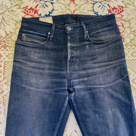 Freenote Cloth Jeans Portola Taper Fit 30x33 Black Japanese Selvedge Denim - Picture 5 of 15